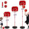 Basketballkorb Kinder, Basketball Korb Kinder Outdoor und Indoor mit 3 Basketbälle und Eine Pumpe, Kinder Basketballkorb Höhenverstellbarer Ständer 100-150cm, für Kinder von 3 bis 8 Jahren