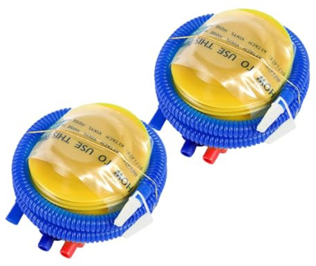 TOKIDNY Inflador De Aire De Bomba De Aire Portátil para Inflar Balones y Globos Inflador De Plástico con Tubo