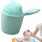Vasos de enjuague con champú para niños pequeños | Taza para lavar el cabello, jarra de baño reutilizable para bebé, suministros de baño, enjuagadora de cascada de animales dibujos animados creativos