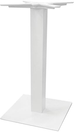 Gruppo Maruccia - Base de table en aluminium blanc anti-sel - Pied central - Pour aménager les bars, les restaurants, les pizzerias