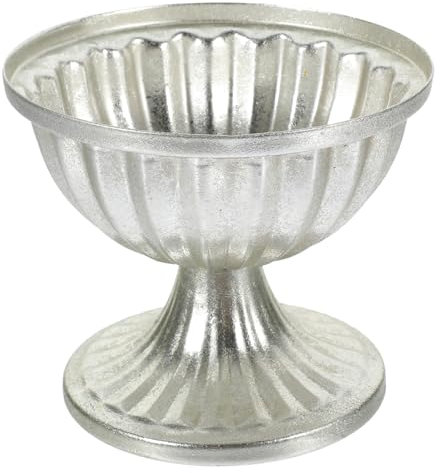 INOOMP Vintage Blumentopf Aus Metall Dekorative Vase Für Blumenarrangement Retro-blumenvase Metallblumentopf Für Tischdekor Pflanzenvase Für Zuhause Und Hotel