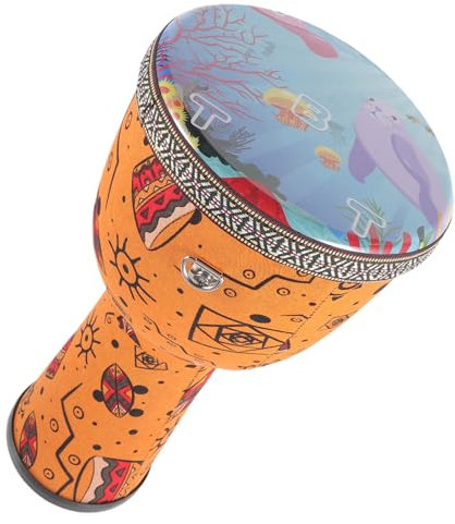 VANZACK Djembe-trommel Handtrommel Für Erwachsene Junge Mädchen Anfänger Musikinstrument Djembe Für Aufführungen Mit Filigranem Design Und Feiner Verarbeitung