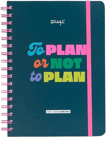 Basic diary 2026-27 Week view - To plan or not to plan