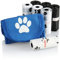 COM-FOUR® 102x Hundekotbeutel mit Beutelspender, robuste und auslaufsichere Kotbeutel, Sackerl für kleine und große Katzen- und Hundehaufen [Auswahl variiert] (102 Stück - 23x30cm)
