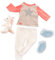 Our Generation – Pyjama Outfit – Einhorn-Stofftier – 46 cm Puppenkleidung – Rollenspiel – Spielzeug für Kinder ab 3 Jahren – Einhorn Träume