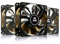 AABCOOLING Super Silent R8-80mm Ventilateur pour Boîtier PC Silencieux et Efficace avec 4 Pads Anti Vibrations, 12V, Ventilation PC, 8cm, Ventilo PC, Fan PC, 13,9 dB(A), 33 m3/h - 3 Pièces