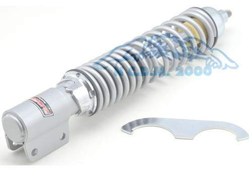 Stoßdämpfer vorne grau verstellbar verstärkt Vespa PX 125 150 200 LML
