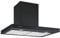 Cookology LINT701BK Linear Cooker Hood in Black - Touch Control - 70cm Width - LED Lights - Shut-off Timer - Designer Extractor Fan Kitchen Wall Mounted