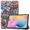 Wuzixi Funda Tablet para Samsung Galaxy Tab S6 Lite, Auto Wake/Sleep, Cuero Carcasa con Soporte Función, Carcasa Case para Samsung Galaxy Tab S6 Lite.