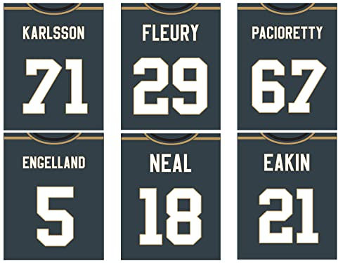 Vegas Golden Knights Poster-Set, 6 Stück