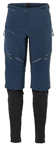 VAUDE Herren Mens Virt Softshell Pants Ii Hose, Dark Sea, S EU