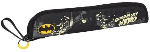 SAFTA- Portaflauto Batman Hero 37 x 8 x 2 cm, Multicolore, 812269284