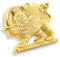 1/6/12/50/Pcs Persia Iran Flag Lapel pins Bulk Metal Old Persian Iranian Lion Sun and Crown pin Souvenir Series Gifts, purple and teal