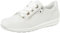 ara Damen Osaka Sneaker, Nebbia,Weiss,Silber, 39 EU Weit