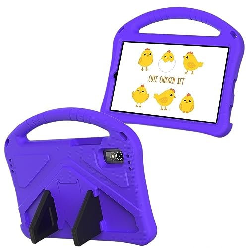 Adecuado for Lenovo Tab M9 TB-310FU TB-310XU 2023 9,0 Funda EVA Soporte de Mano niños Seguro a Prueba de Golpes Funda for Tableta (Color : Purple, Size : For Lenovo Tab M9)