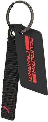 PUMA Scuderia Ferrari Fanwear Ring Schlüsselanhänger (schwarz), Schwarz, Einheitsgröße