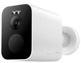 Xiaomi Outdoor Camera BW500-2,5K Ultra-hochauflösendes Vollfarb-Bild, Nachtsichtfunktion in Farbe, 10000mAh Akku für bis zu 6 Monate, IP67 Zertifiziert, Zwei-Wege-Audio, 8GB interner Speicher