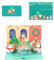 Für Weihnachtskarten, 3D-Grußkarten, rotierende Weihnachtsessen, schönes Cartoon-Design, Geschenk, Weihnachtskarten