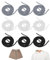 Kordelzug für Hoodie,Kordel für Jogginghose,Kordel für Hosenbund,Universal Kordelzug,Kordelzug Polyester Ersatz-Kordel,Kordel für Hoodie für Sporthosen Hosen Sweatshirts Handtaschen Jacken,9 Stück