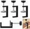Morsetto a G Kit, 4 pezzi Morsetto G in metallo, Kit di Morsetti G, 10-57mm Morsetti da Falegname, Regolabile Morsetto da Tavolo, Clip di Fissaggio C, per Morsetti, Morsetti e Tenditori