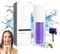 Dentifricio viola per lo sbiancamento dei denti, dentifricio Whitening Power Boost, rimozione delle macchie dai denti, sbiancante per denti