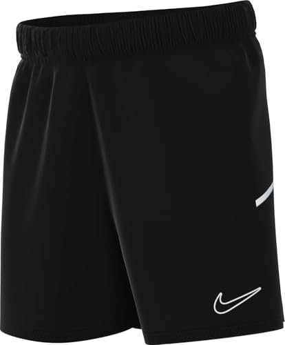 Nike Academy Pantalón Corto De Fútbol Dri-Fit De 18 Cm - Niño/A, Black/Black/White, HJ3718-010, M