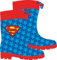 eplusm MARVEL SPIDERMAN Stivali di gomma da 3 a 8 anni Scarpe da pioggia calde sfoderate per bambini Stivali da pioggia impermeabili, Colore: rosso, 33/34 EU