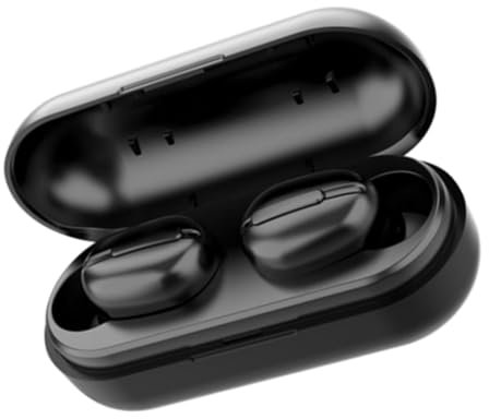 Tofficu 1 Satz -kopfhörer Ohrstöpsel Headset Ohrenstöpsel Sportkopfhörer Ohrhörer Mit Ladefall Smart-kopfhörer Offenstufe Im Freien Black Abs