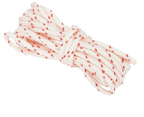 Cable de tracción de 5 0 m para cortacésped y herramientas eléctricas, 4 5 mm de diámetro, capacidad de carga de 330 kg