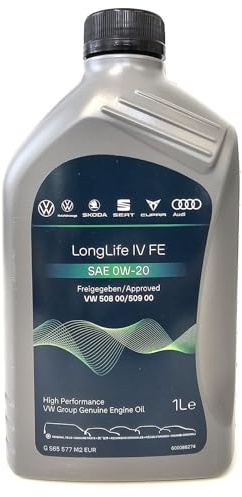Volkswagen GS65577M2EUR Motoröl 1L Flasche Longlife IV FE Longlife4 Viskosität SAE 0W20 Norm 50800 50900 Öl