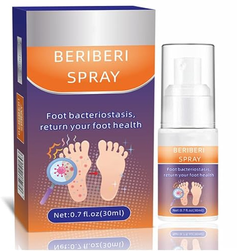 VNEUOL Fußpilz Spray Fußspray Gegen Fußpilz, Fußspray Pflege, Zur Linderung von Fußinfektionen und zur Bekämpfung von Fußgeruch