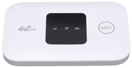 OPPWONG Hotspot Mobile 4G LTE, Router WiFi Portatile, Modem 4G LTE con Crittografia WPA2, Nessuna Scheda SIM Necessaria e Accesso Internet Veloce Fino a 150 Mbps, Ideale per Viaggi e Uso Domestico