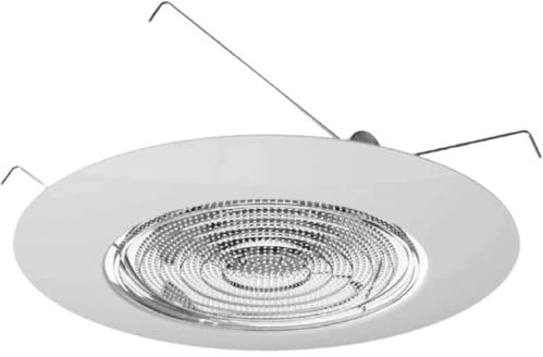 Four-Bros Lighting 15,2 cm Zoll Dusche kann Einbauleuchte, weiß Trim Milchglas Objektiv