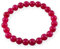 Bracelet élastique avec pierres précieuses jades, différentes tailles et couleurs, bracelet rond en jade, Pierre, Jade rose