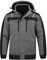 BWOLF OLYMPIA Arbeitsjacke Herren Winter Herren Winter Wasserdichte Winddichte Winterjacke Arbeitsjacke Warme (Grau, L)