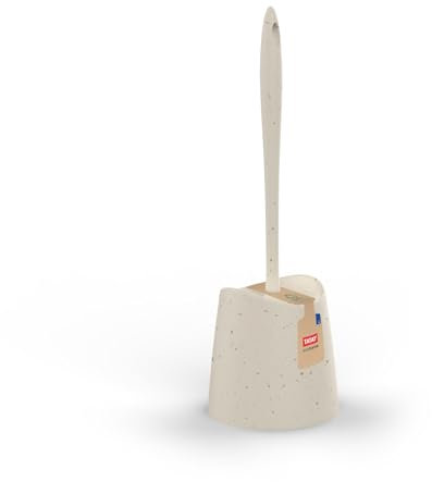TATAY Escobilla WC | Materiales Resistentes | Diseño Moderno | Cepillo Fijo y Duradero para Buena Higiene | Escobillas de Baño | Fabricada en España | 12 x 12 x 38 cm - Ecohome