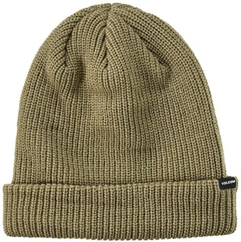 Volcom Herren Sweep Beanie, Dunkles Khaki, Einheitsgröße