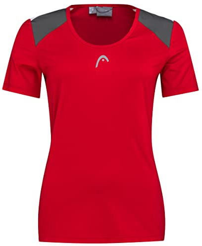 HEAD T Shirt Club 22 TECH ROT Damen