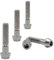 RISON Titan-Bolzen 5PCS M5x0,8x8 10 12 15 16 18 20 25 30 35 40 mm Innensechskantschrauben aus Titan für Fahrradvorbau (M5 x 0,8 x 25, Original)