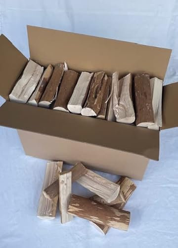 Bois de chauffage séché, 28 kg, bois de chauffage, poêle de jardin, feu de camp, barbecue (chêne)