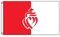 Stormflag Drapeau Département de la Vendée 3x5ft Drapeau cœur vendéen 90x150cm Polyester 90g avec œillets et Double couture