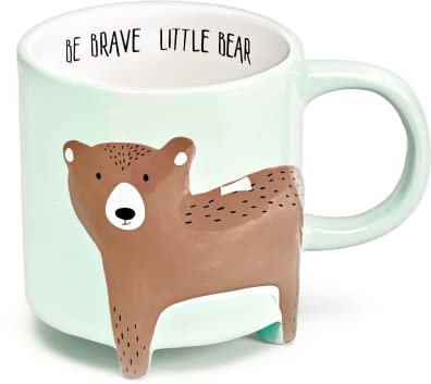 Mousehouse Gifts - Bear Mugs with Feet, Family Animal Mugs for Children and Adults