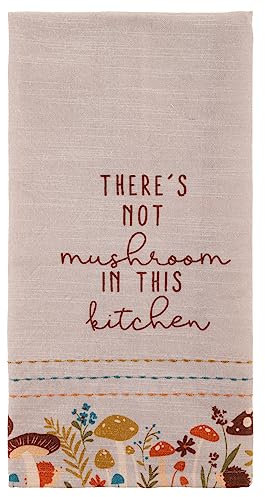 Karma Eklektisches Geschirrtuch, Pilz, 71,1 x 50,8 cm
