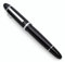 JINHAO X159 Resin Fountain Pen with Ink Converter (Extra Fine Nib, Silvery Clip-Black)