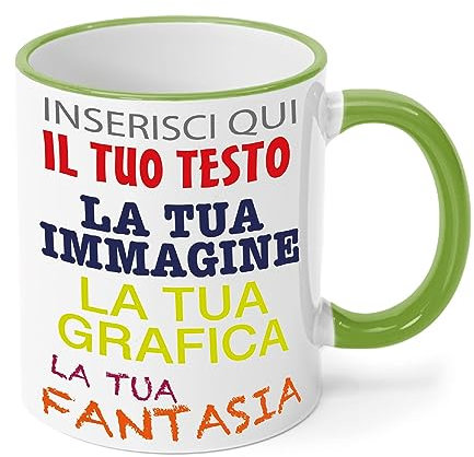 Gruppo Veneziano - tazza in ceramica personalizzata - personalizza la tua tazza con testi , loghi , grafiche , immagini e tanto altro - ideale per regalo e altro - 100% Made in Italy.