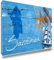 TRIOSK Kühlschrankmagnete Italien Magnet Insel Sardinien Spruch Souvenir Geschenk Mediterran für Reiselustige Frauen Männer Weltenbummler Kühlschrank stark eckig groß 85x55 mm