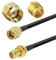 UniteCom 5 Meter Ultra Low Loss RP-SMA Female to Male LMR195 Antenna Extension Cable 50Ohm Wi-Fi LoRa RF WLAN Mobile Wireless Network Coaxial Aerial Wireless Router (5 Meter)