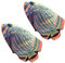 Zerodeko 2pcs Oven Mitts Insulated Oven Gloves Mini Kitchen Mittens Stain Resistant Non-slip Grip
