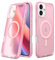 CYRILL by Spigen UltraSheer Mag Case Compatible with iPhone 16 (2024) [Compatible with MagSafe] - Pink