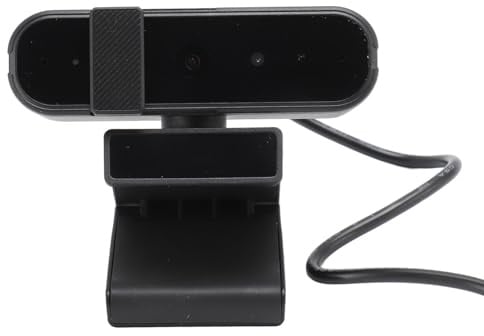 Annadue Gesichtserkennungs Webcam, 1080P Autofokus USB PC Webcam mit Privater Abdeckung für 10 11, 120 Grad Weitwinkel